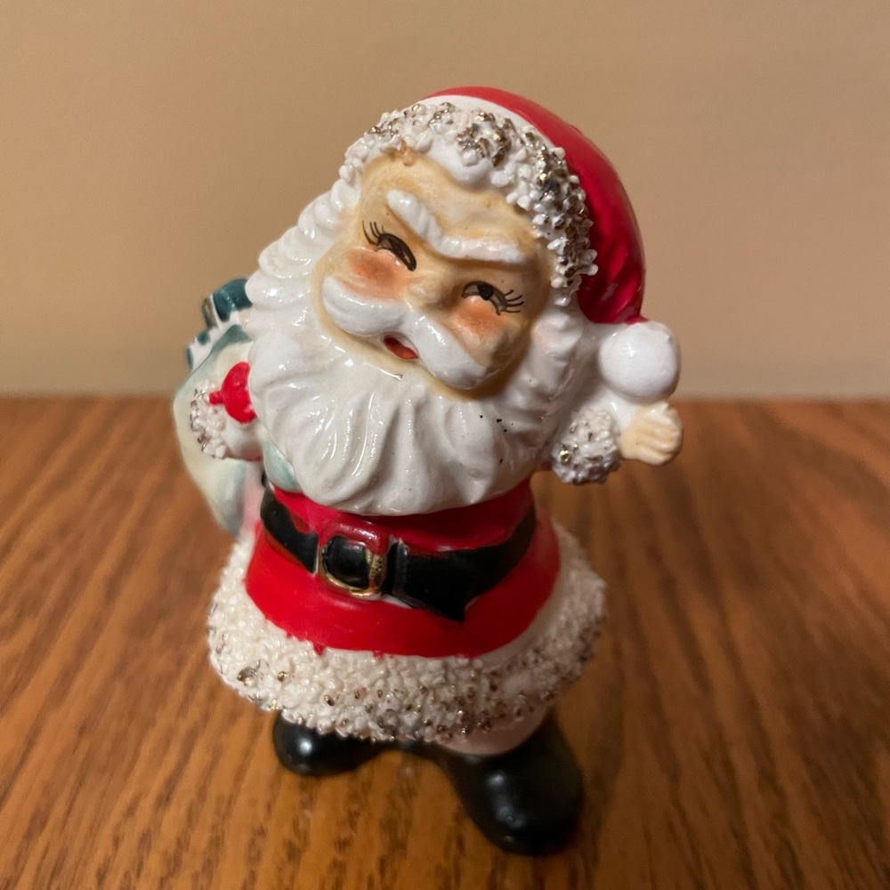Vintage Santa salt shaker